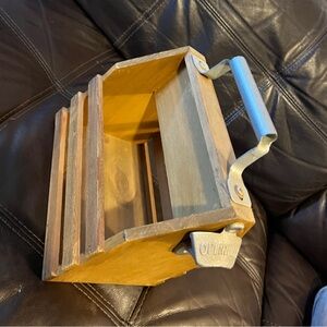 6-pack carrier - Wooden Beer Carrier with Bottle Opener